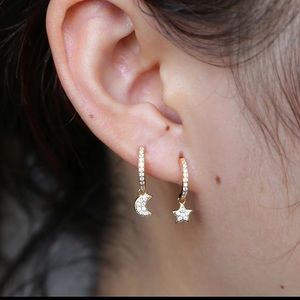 NEW Mismatch Moon/Star earrings